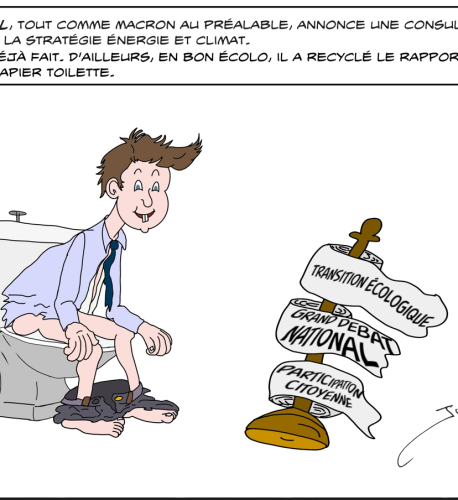 Attal papier toilette vert