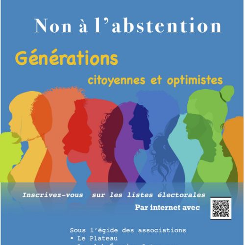 Affiche de campagne citoyenne, 2022