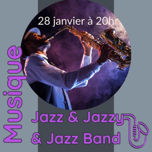 Affiche Concert Jazz Jazzy Band