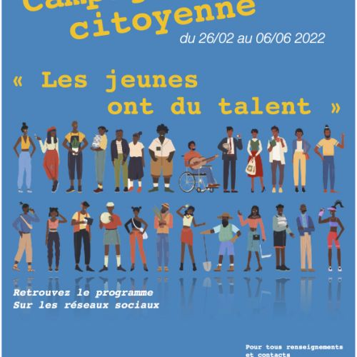 Affiche Campagne Citoyenne Jeunes Talent