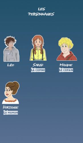 La galerie de personnages : Léo et son entourage