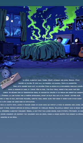 L’angoisse de la veille : le sommeil agité de Léo