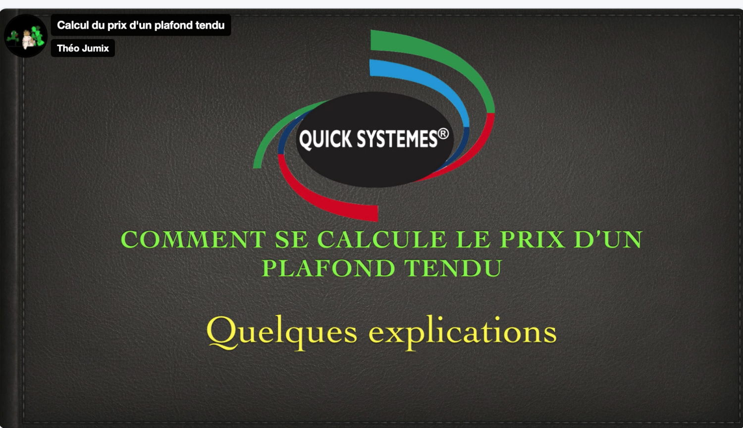 Présentation Keynote illustrée par Théo Jumix – slide 1, graphisme sur mesure