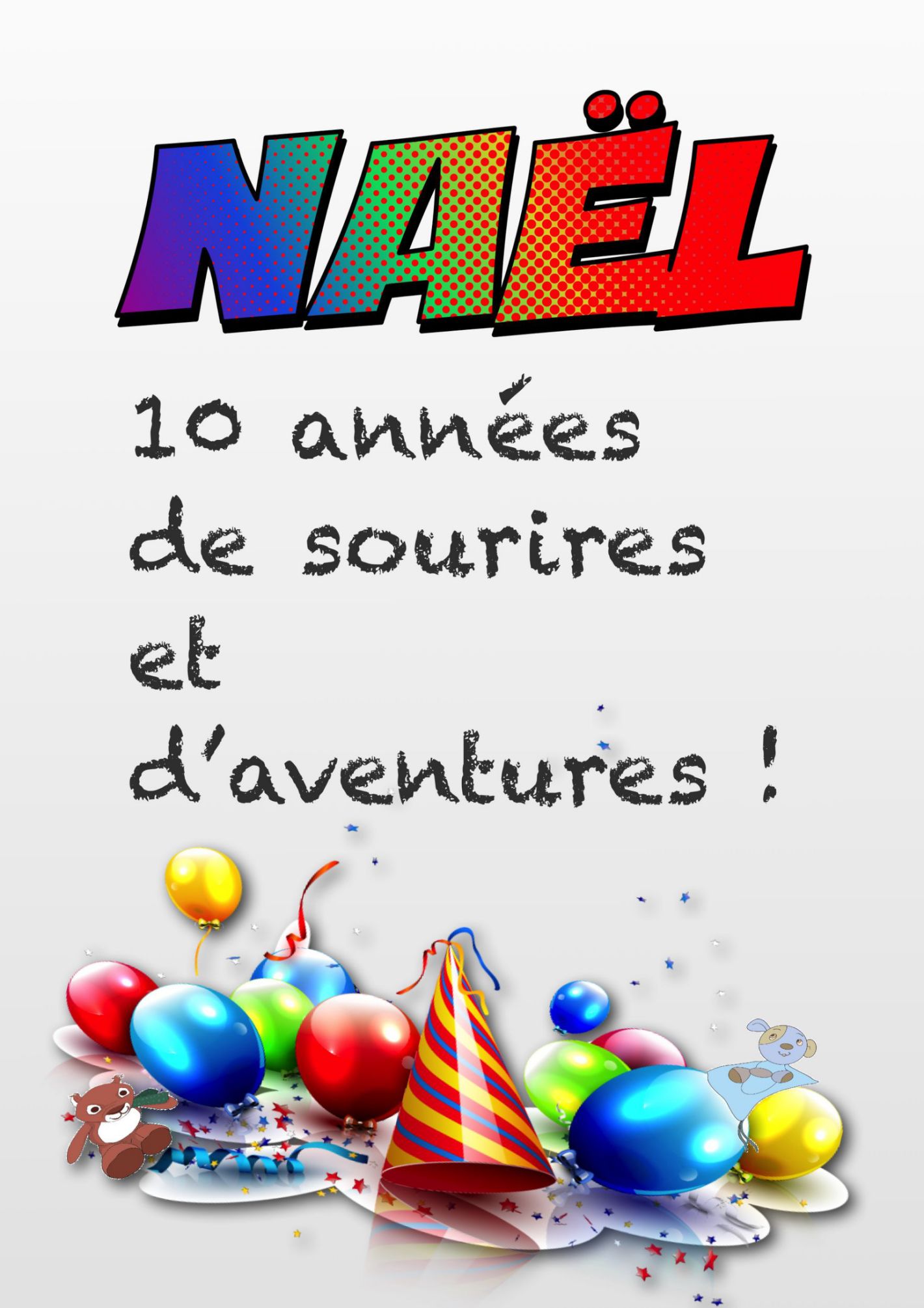 Couverture BD L'anniversaire de Naël par Théo Jumix