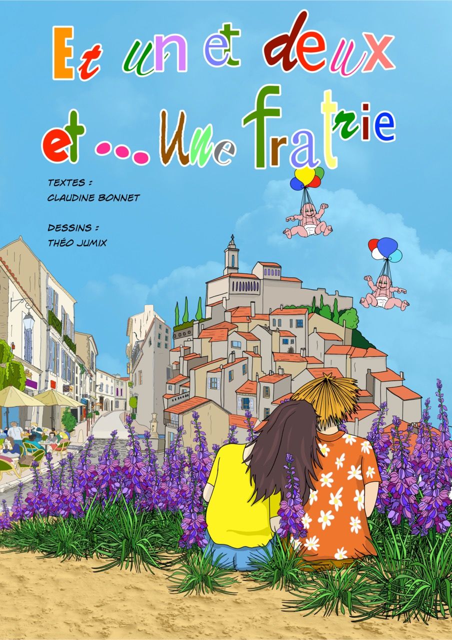 Couverture BD Et un et deux et une fratrie par Théo Jumix